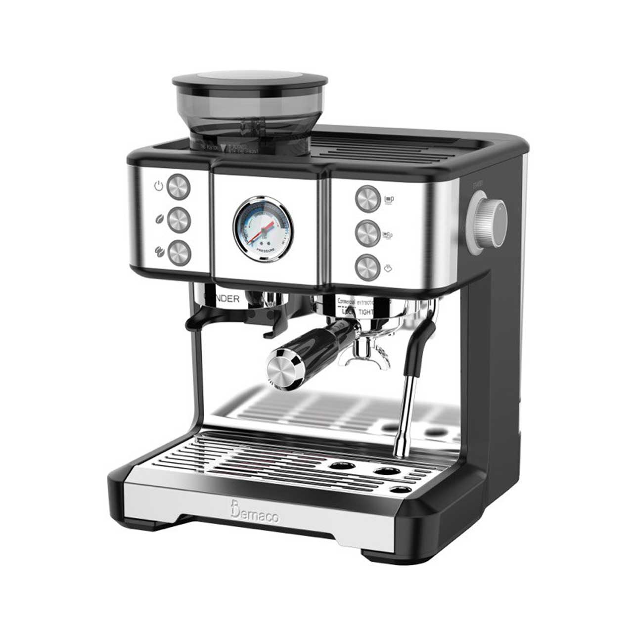 Bernaco Coffee Maker and Grinder BCM2044